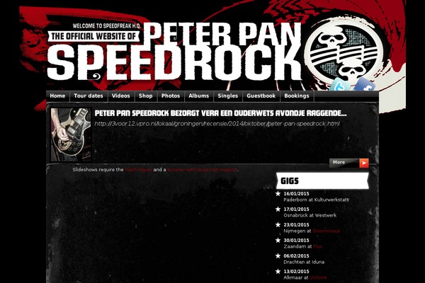 peterpanspeedrock.nl site used Divi_child