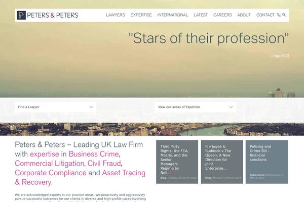 petersandpeters.com site used Peters
