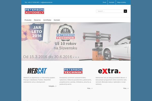 Avada theme site design template sample