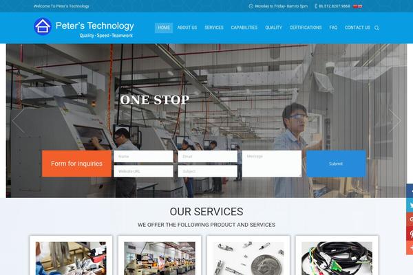 peterstechnology.com site used Peters