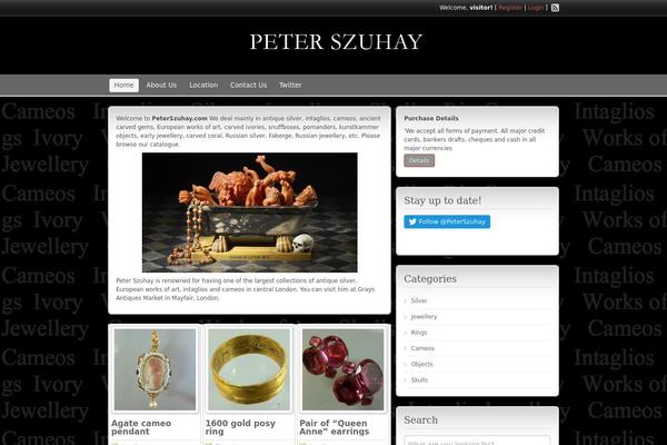 peterszuhay.com site used Peter-szuhay