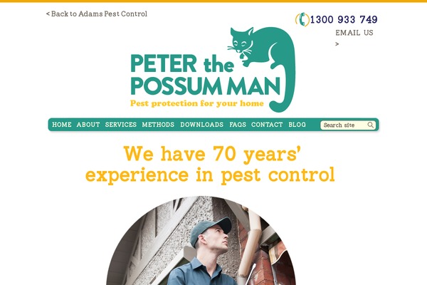 peterthepossumman.com.au site used Peterthepossumman