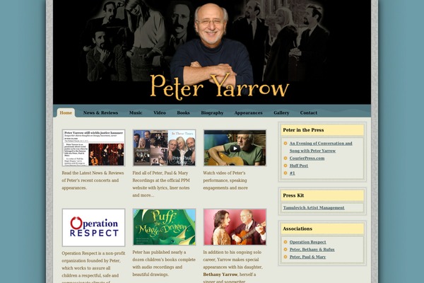 peteryarrow.net site used Petery9a