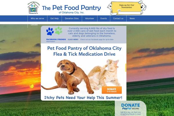 petfoodpantryokc.org site used Pfpo