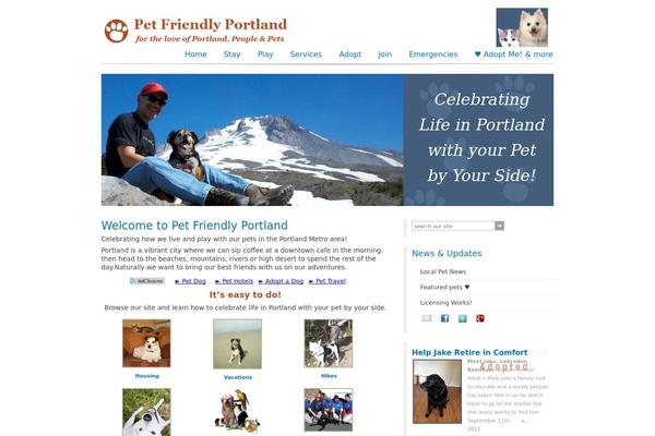petfriendlypdx.com site used Minus