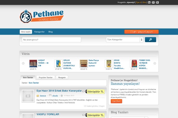 pethane.com site used Pet