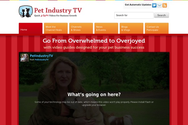 petindustrytv.com site used Pet-industry-tv