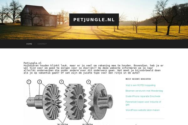 petjungle.nl site used Hemingway