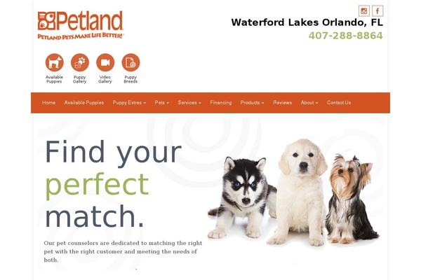 Site using Petland plugin