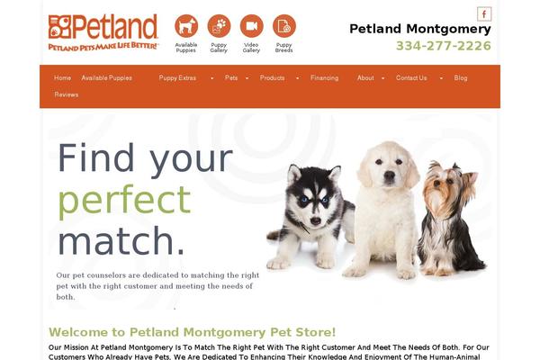 petlandmontgomery.com site used Cosmick-petland