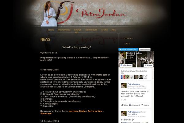 petra-jordan.com site used Pjtemplate