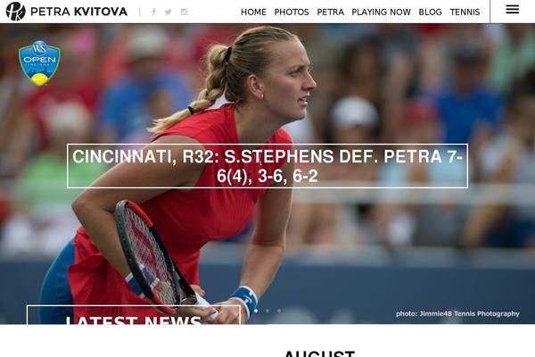 Petra theme site design template sample