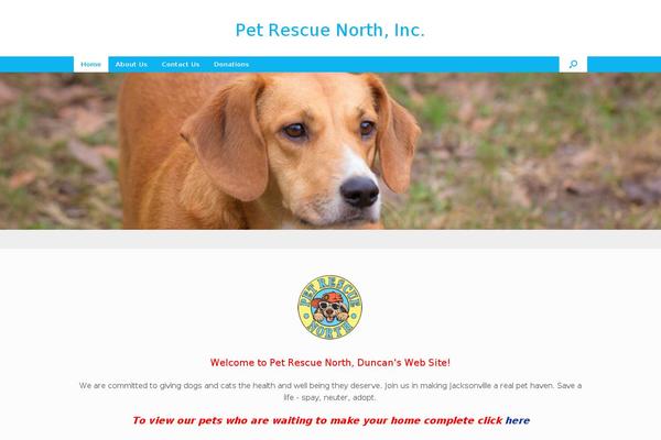 Vantage theme site design template sample