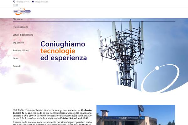 The7 theme site design template sample