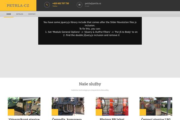 Brick theme site design template sample