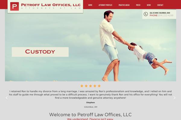 petrofflawoffices.com site used Petroff