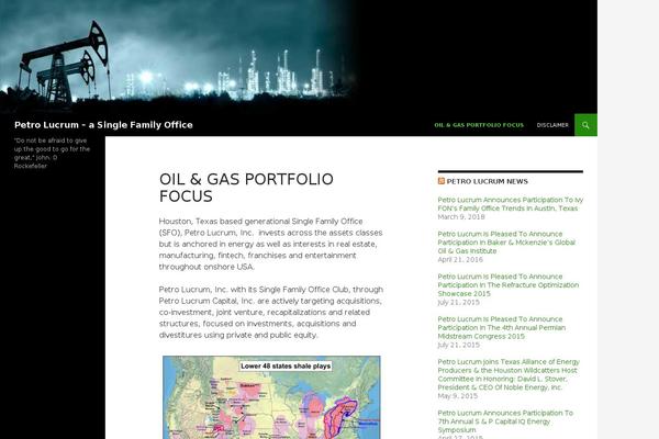 Twenty Fourteen theme site design template sample