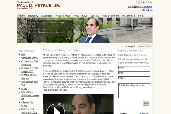 petruslaw.com site used Petrus-child