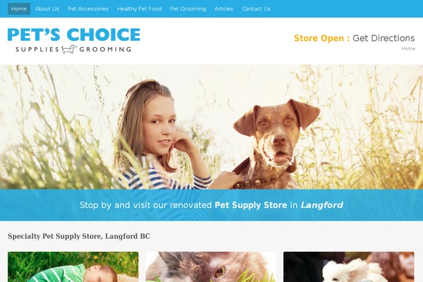 petschoicestore.ca site used Pets-choice