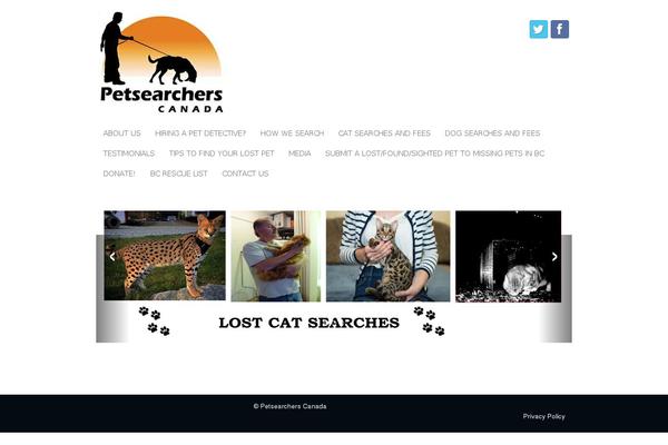 petsearcherscanada.com site used Happytails