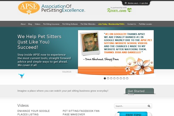 petsittingexcellence.com site used Sleex