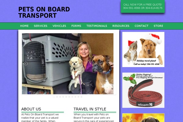 petsonboardtransport.com site used Petsonboardtransport