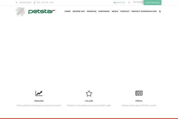 petstar.ro site used Petstar