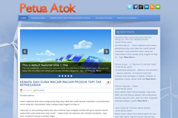 petuaatok.com site used Greenenergy