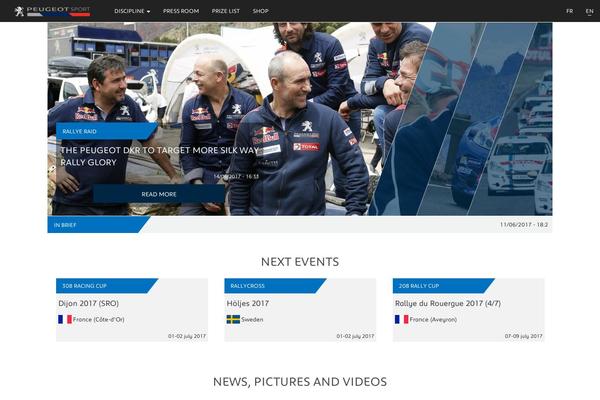 peugeot-sport.com site used Peugeotsport21