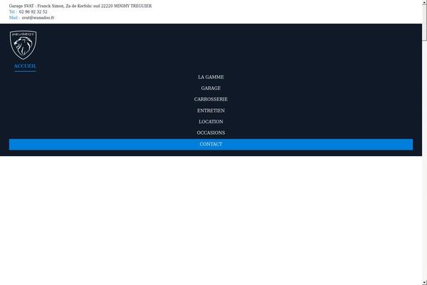 peugeot-treguier.com site used Peugeot-treguier