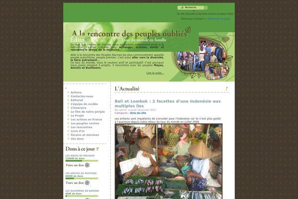 peuplesracines.org site used Peuplesoublies