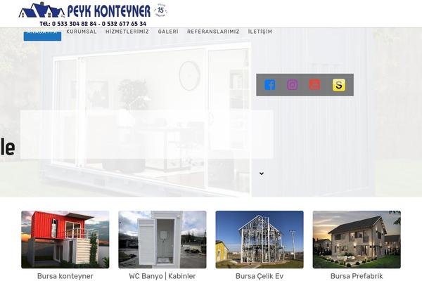 Kallyas theme site design template sample