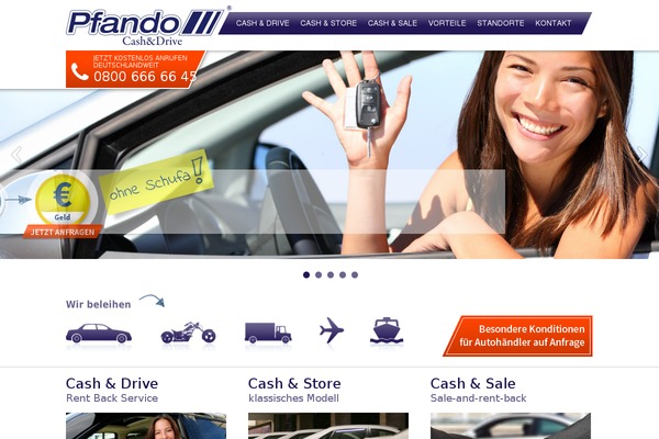 pfando.de site used Pfando2024