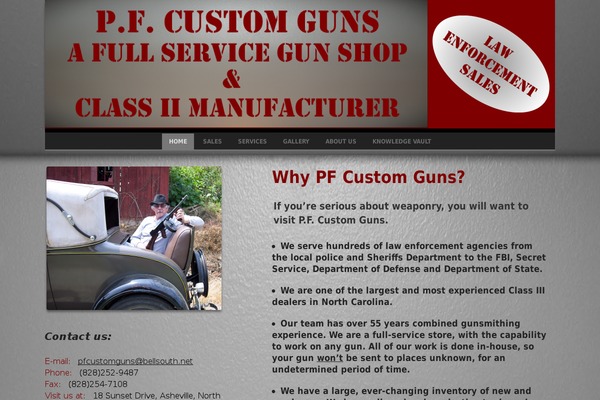 pfcustom.com site used Pfcustom