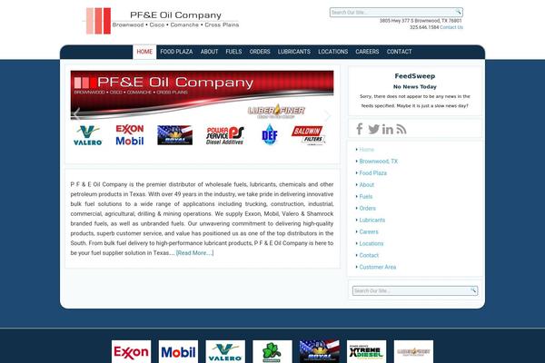 pfeoilco.com site used Pfe_oil