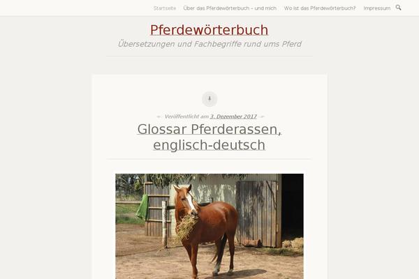 pferdewoerterbuch.de site used Simplicitybright Plus