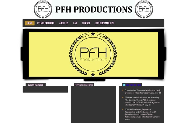 pfhproductions.com site used Dance Floor