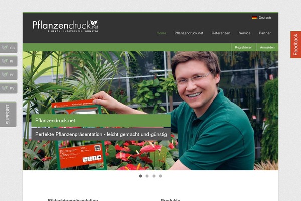pflanzendruck.net site used Greensolutions