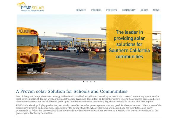 Virtue theme site design template sample