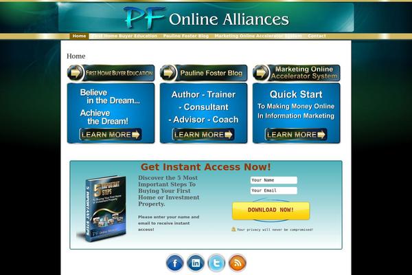 Canvas theme site design template sample