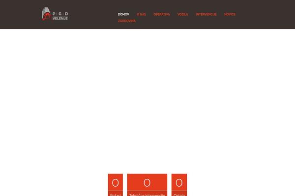 Fire-department theme site design template sample