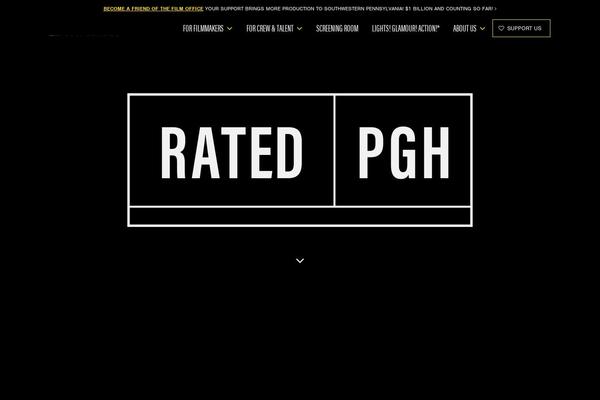 pghfilm.org site used Pfo