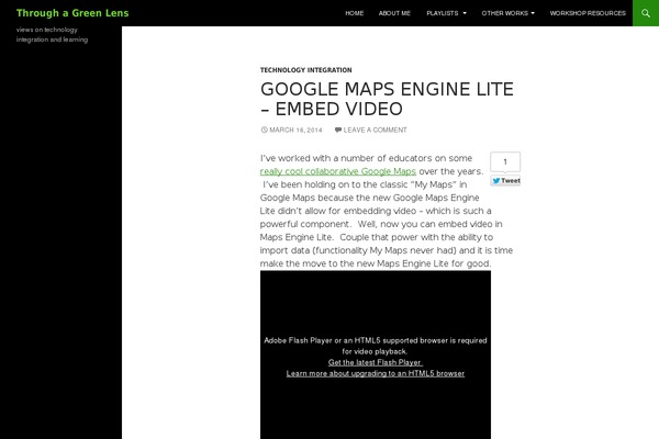 pgreensoup.com site used Twenty Fourteen