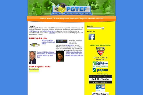 pgtef.org site used Pgtef
