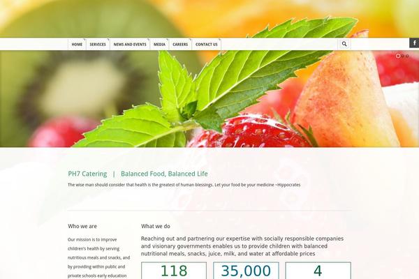ph7catering.com site used Zenden