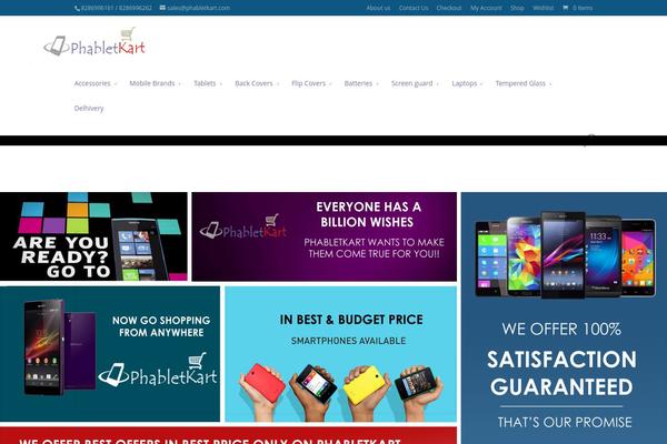 Divi theme site design template sample