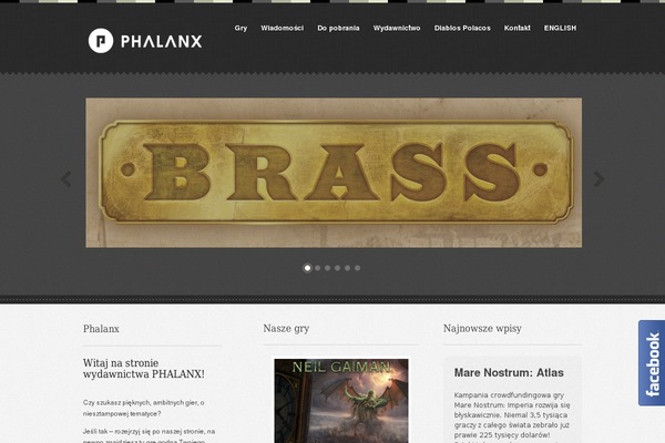 phalanxgames.pl site used Phalanx