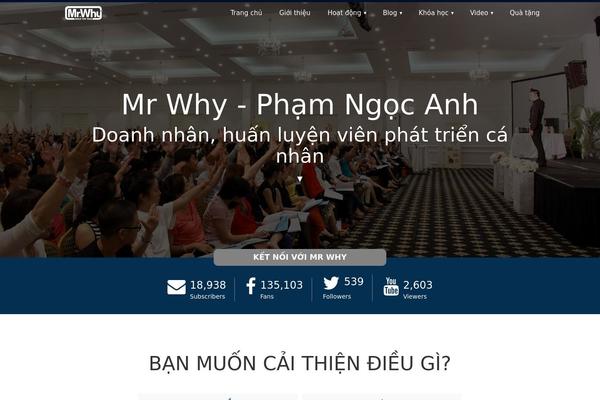 phamngocanh.com site used Phamngocanh
