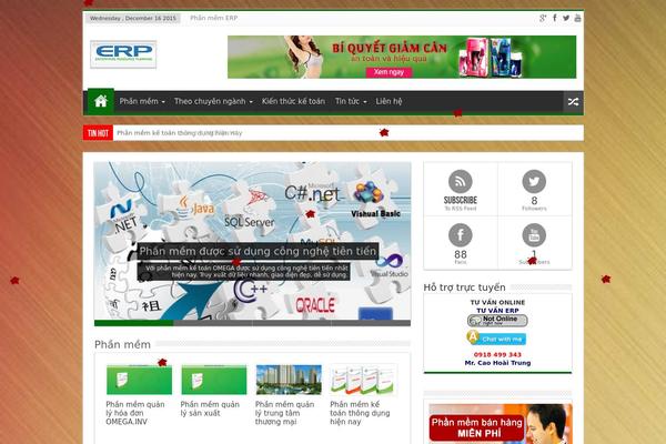 Sahifa theme site design template sample