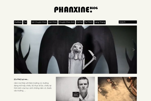 phanxine.com site used Verticaltheme